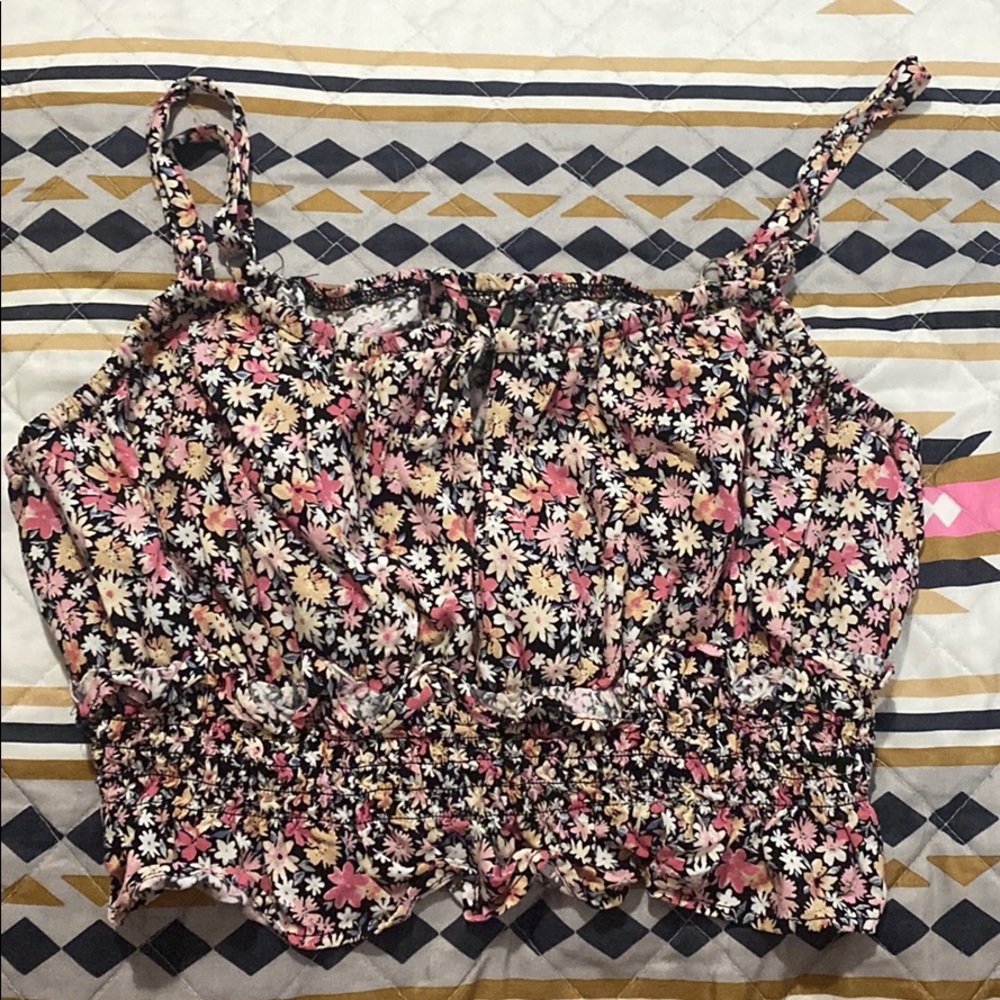 Flower Crop Top